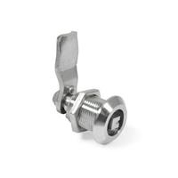 GN 516.5 Stainless Steel Rotary Clamping Latch Operation with Operating Element or Socket Key